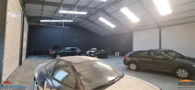 Hala noua langa A1 pe artera principala 360mp acces TIR  in interior - foto 4