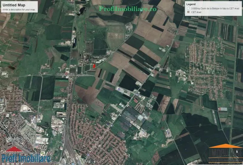 Teren construibil 3.500 mp cu acces din sosea spre Retim fost Polaris Arad - foto 17