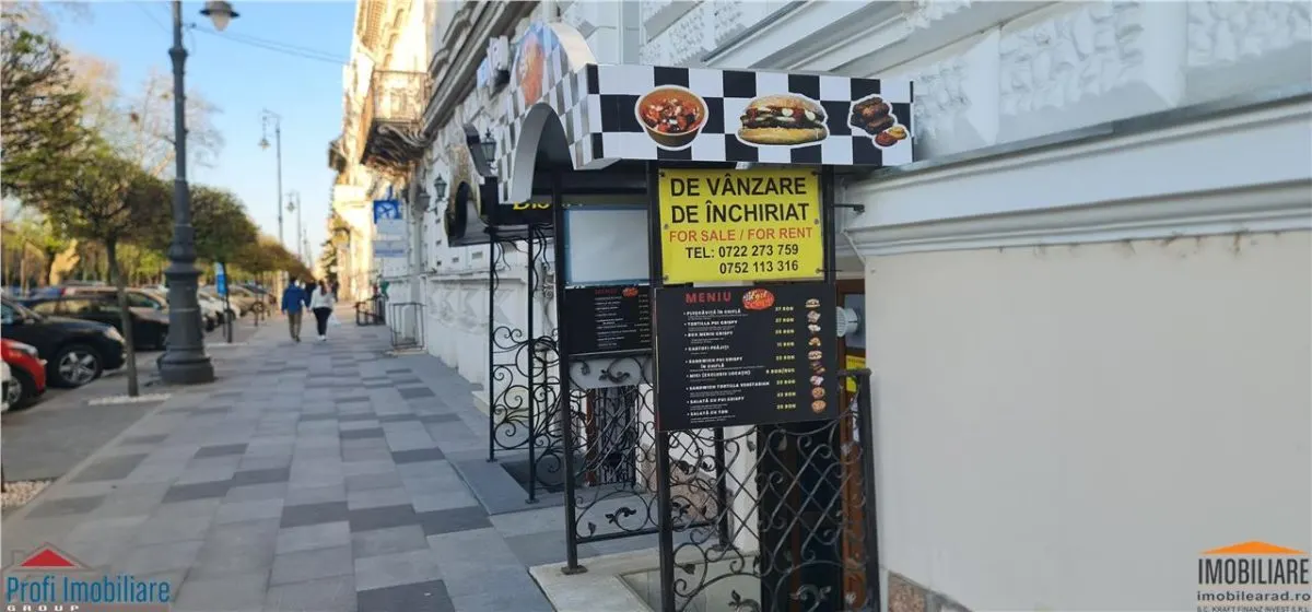 Afacere Fast Food pe Revolutiei linga Primarie - foto 1