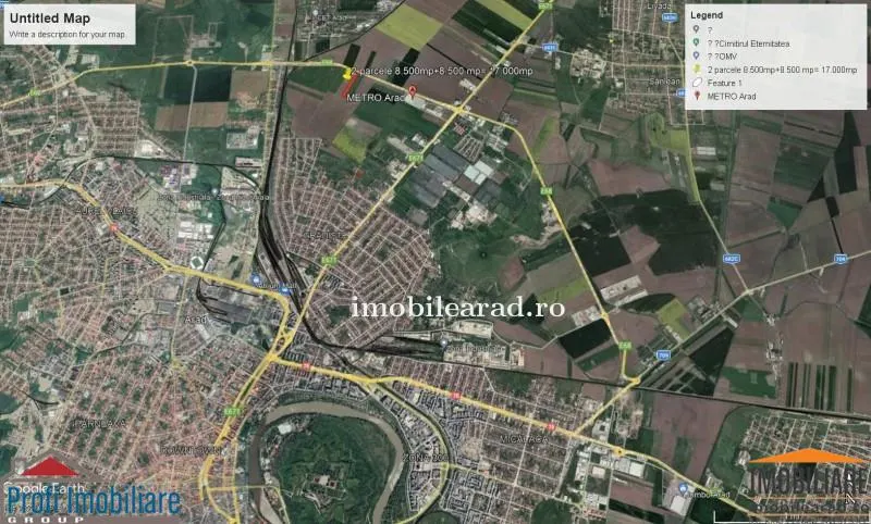 Teren intravilan 17.000 mp cu front la Centura intre Metro si 6 Vanatori - foto 6