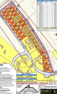 Teren 216mp de vanzare - 8/25 parcele - Falticeni