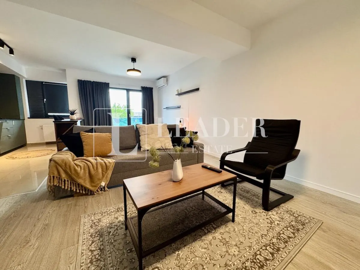 Apartament mobilat cu 2 camere | Pipera | Bloc 2020 | Parcare subterana - foto 7