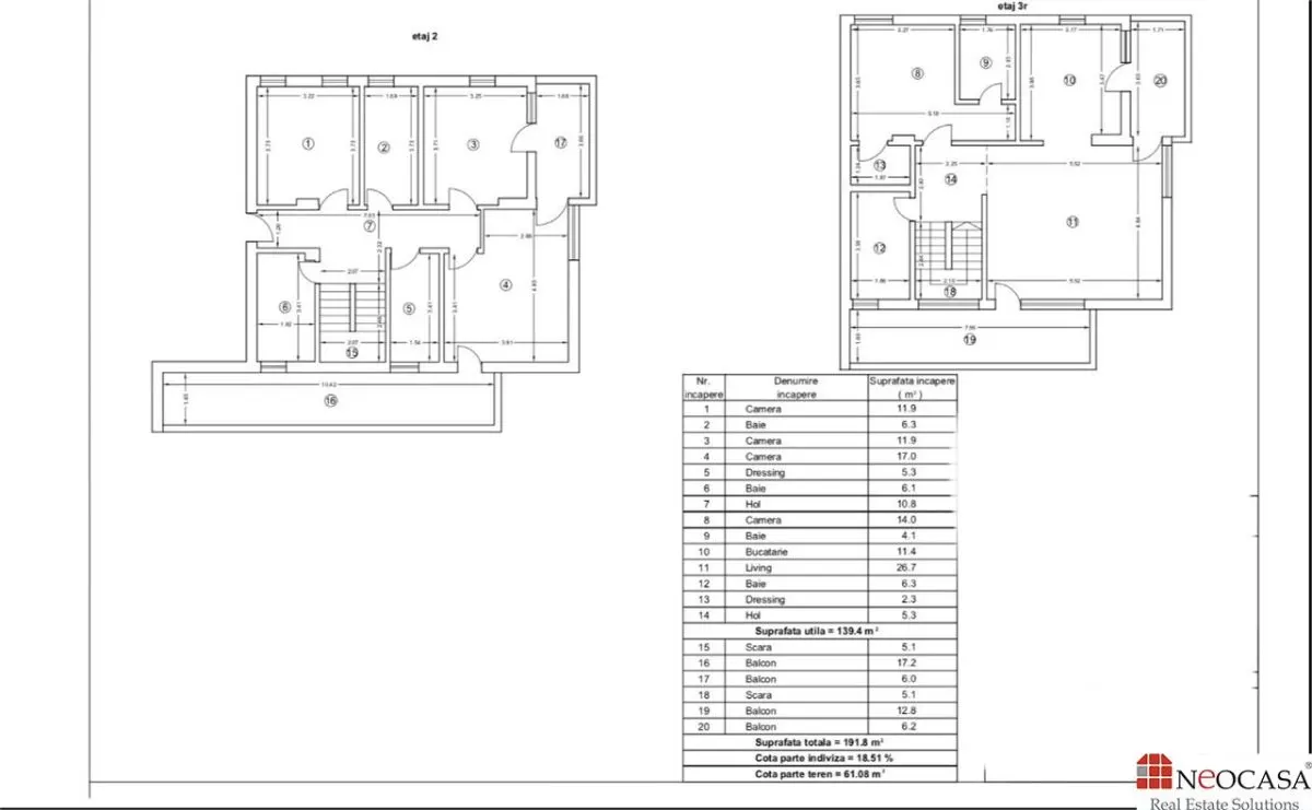 Apartament tip Duplex 5 Camere I 191 mp I Iancu Nicolae - foto 21