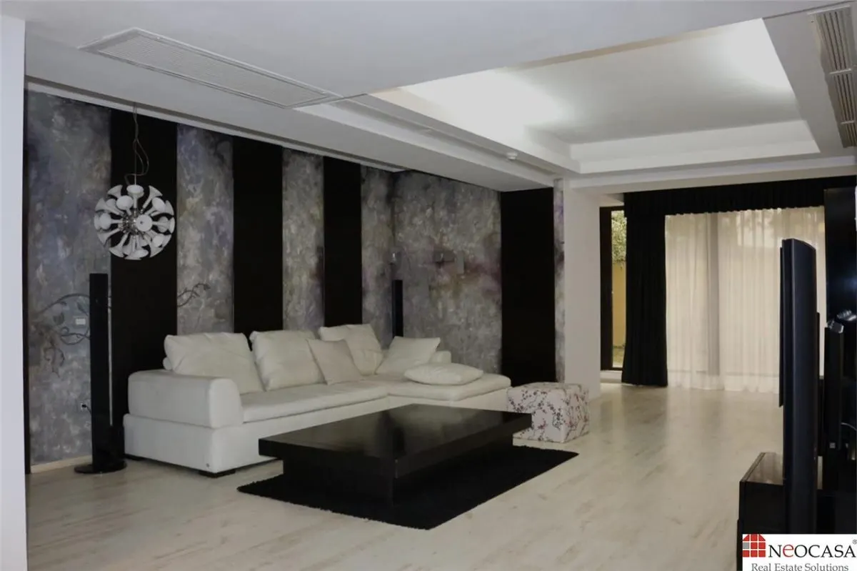 Apartament cu gradina de 100 mp - 3 camere- Herastrau, Nordului - foto 2