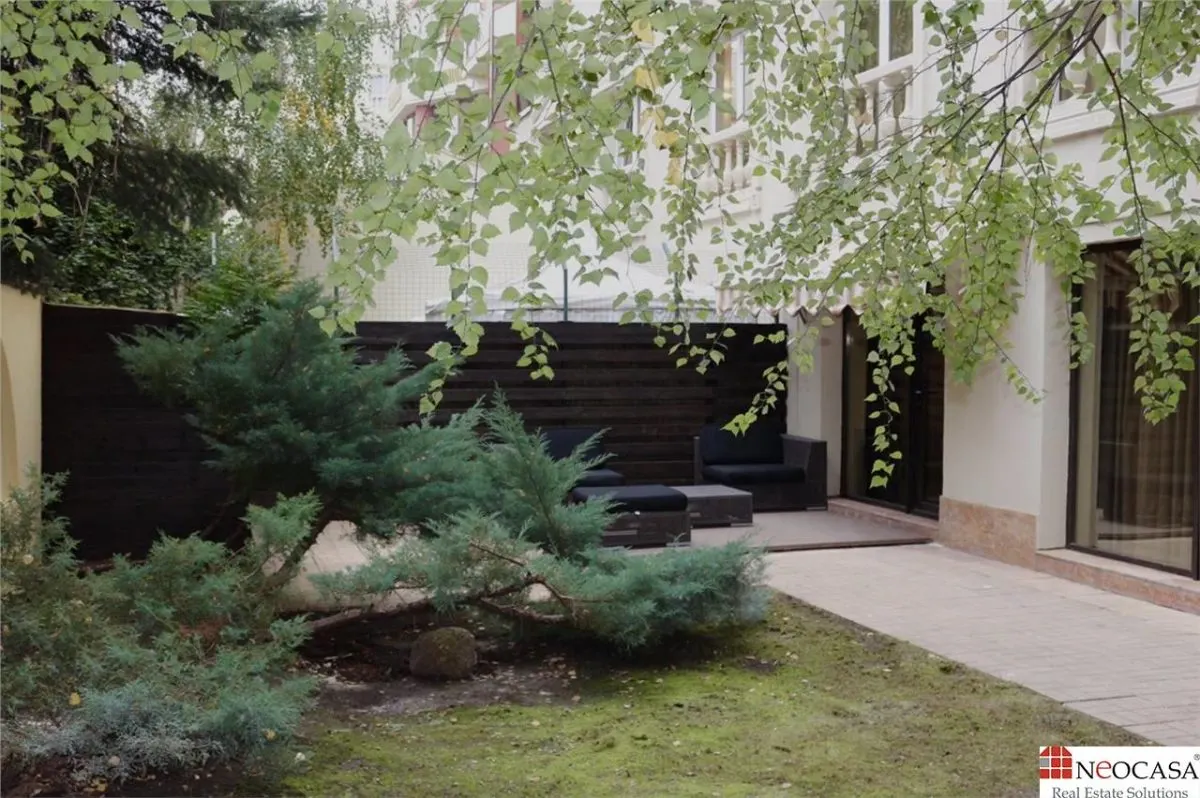Apartament cu gradina de 100 mp - 3 camere- Herastrau, Nordului - foto 18