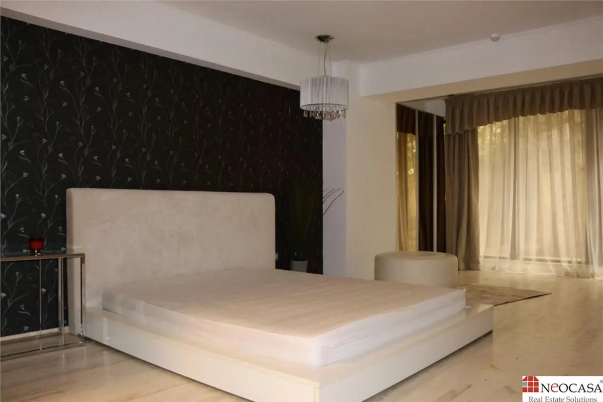 Apartament cu gradina de 100 mp - 3 camere- Herastrau, Nordului - foto 8