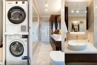 Apartament 4 camere lux, mobilat si utilat I Aviatiei 2 Locuri de parcare - foto 19