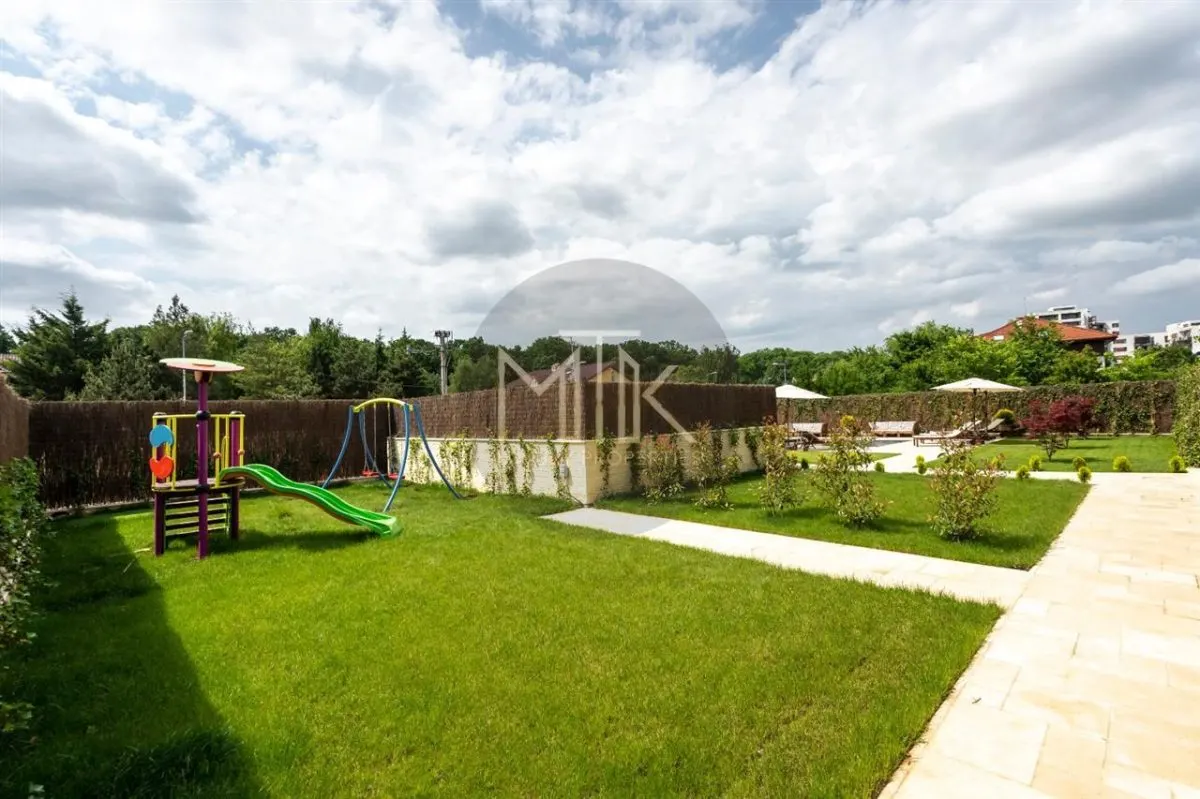 Apartament 4 camere, mobilat lux - Pipera | Piscina + Sala Fitness - foto 19