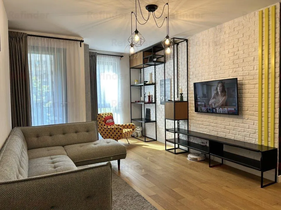 vanzare apartament  3 camere, elegant, Unirii-Piata Constitutiei, bloc 2020, etaj 3/5, mobilat si utilat, loc parcare subteran,  95mp utili - foto 1