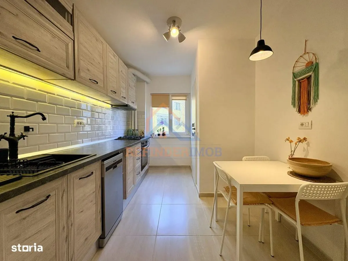 Apartament 3 camere Berceni Bd. Obregia 65 mp renovat si mobilat - foto 5