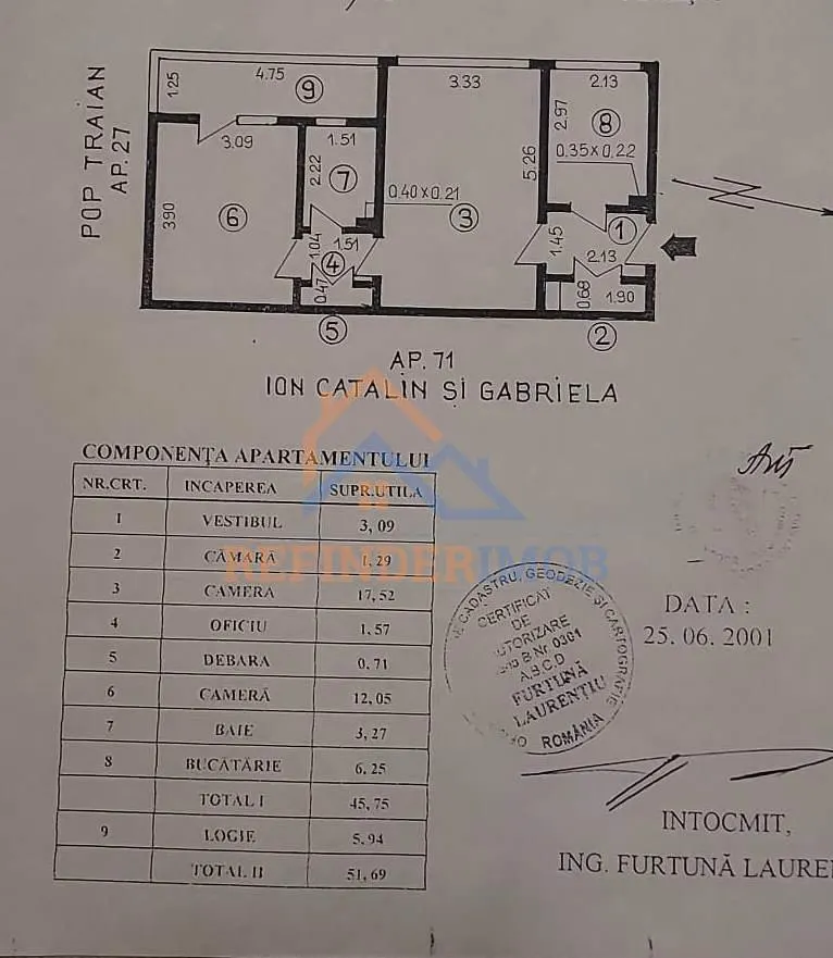 Apartament de vanzare cu 2 camere, zona Baba Novac - foto 7