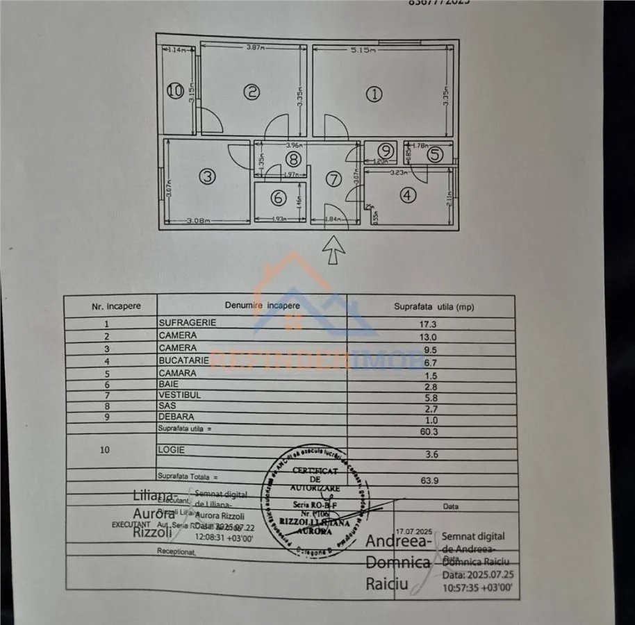 Apartament de vanzare cu 3 camere, zona Dristor - foto 4