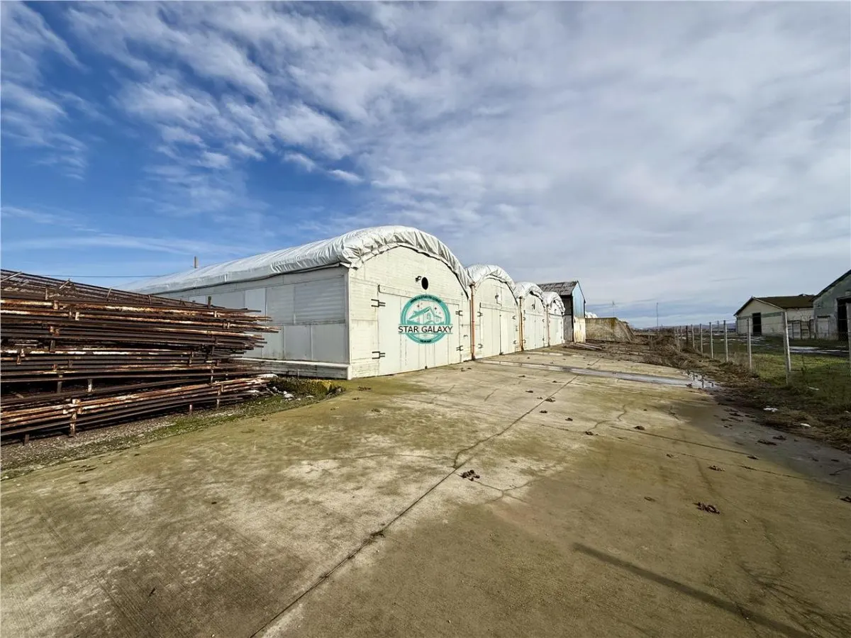 Hale de inchiriat, teren 5500 mp, acces TIR, in Iernut, zona Centru Logistic Lidl - foto 1