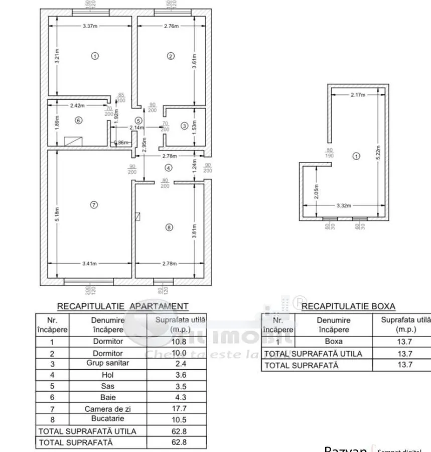 Apartament 3 camere, boxă și potențial investițional remarcabil, în zonă ultracentrală, la 3 minute de UMF - foto 7