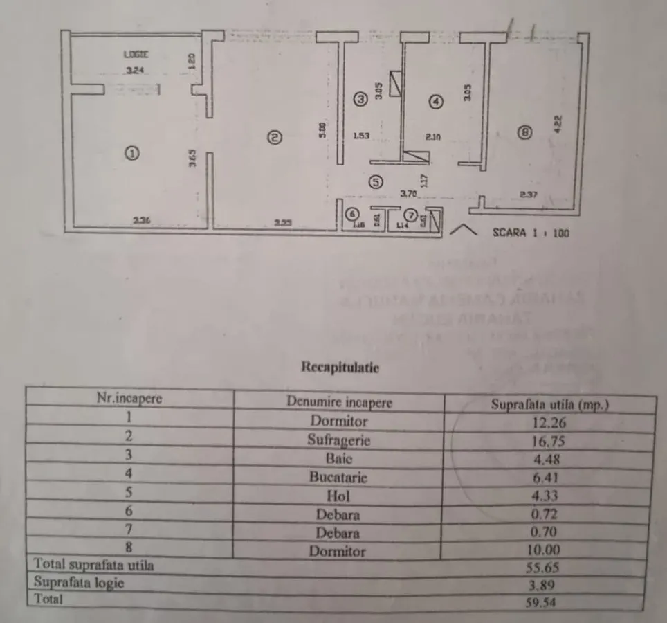 Apartament 3 Camere | 60 mp | Etaj 2 - Zonă Podu Ros - foto 7