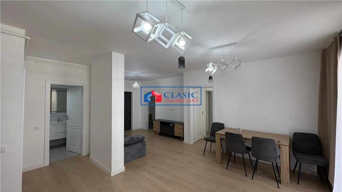 Inchiriere apartament 2 camere 2 bai bloc nou in Floresti- Abatorului - foto 2