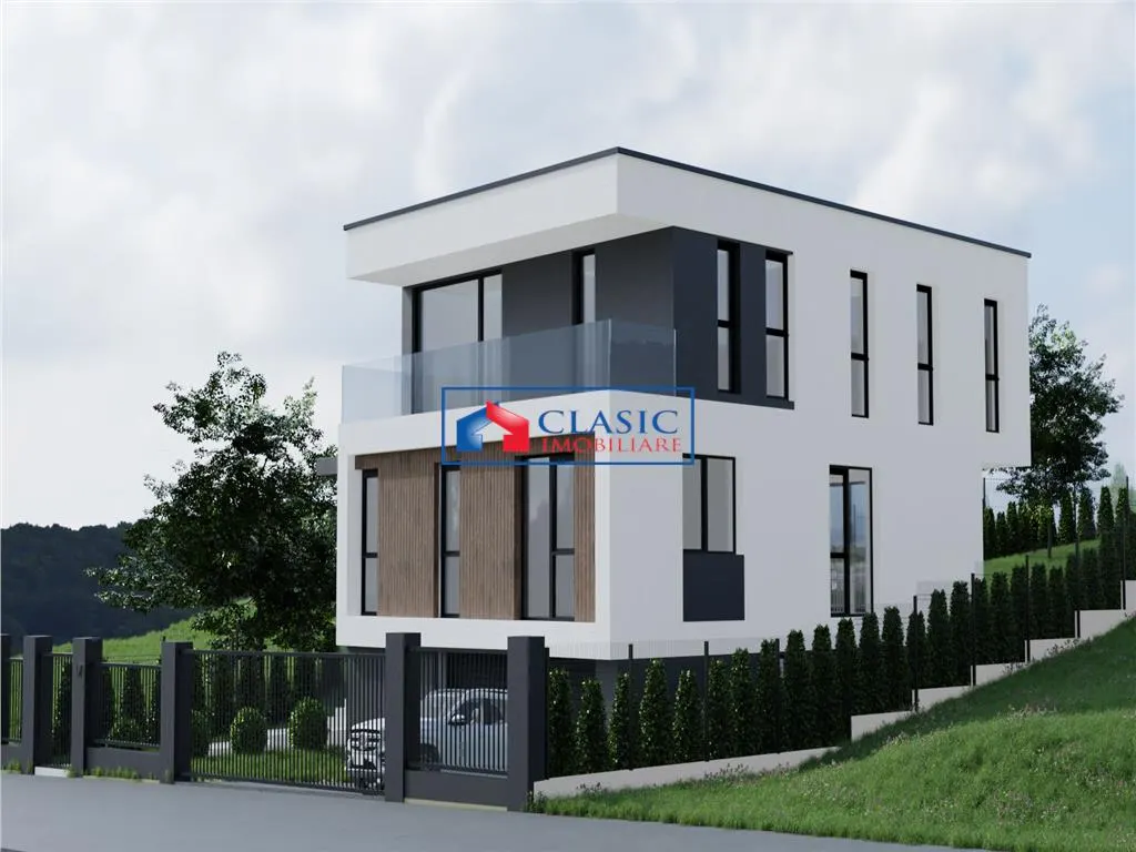 Vanzare casa individuala zona linistita, constructie noua, arhitectura moderna, Andrei Muresanu - foto 1