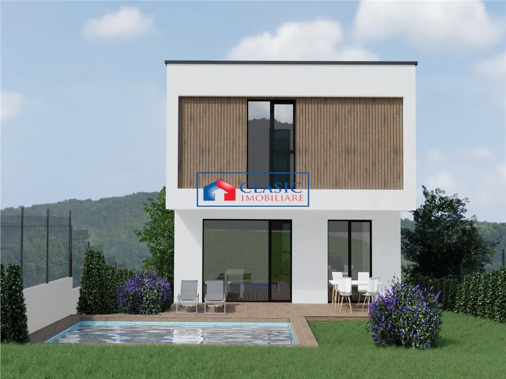Vanzare casa individuala zona linistita, constructie noua, arhitectura moderna, Andrei Muresanu - foto 3
