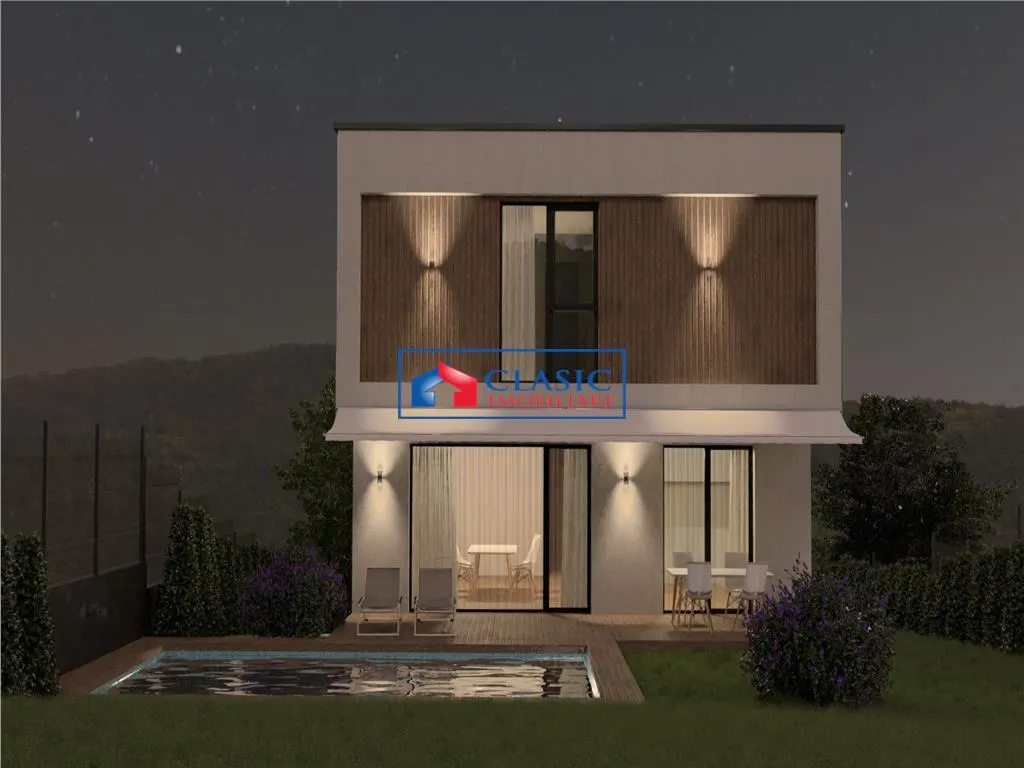 Vanzare casa individuala zona linistita, constructie noua, arhitectura moderna, Andrei Muresanu - foto 4