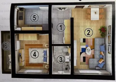 Apartament 2 camere, decomandat - zona Sanpetru - foto 1