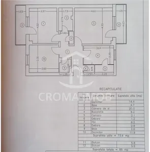 CromaImob Vanzare apartament 3 camere, zona Cantacuzino, Ploiesti - foto 11