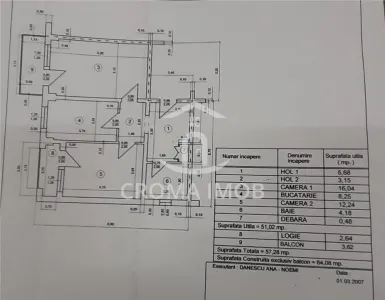 Vanzare apartament 2 camere, decomandat, zona Sud, Bariera Bucuresti, Ploiesti - foto 16