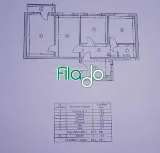 Apartament 4 camere Titan, Salajan - foto 1