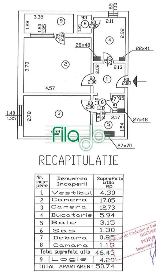 Apartament 2 camere Policlinica Titan - foto 2