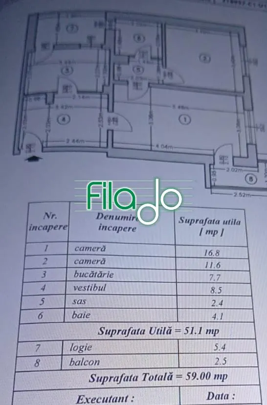 Apartament 2 camere 1 Decembrie 1918 - foto 1