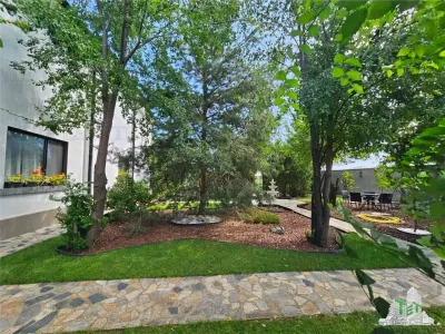 Vila superba, cu piscina, 970mp teren, D+P+E+M, gradina amenajata+pomi fructiferi cu toate utilitatile in Clinceni judet Ilfov - foto 19