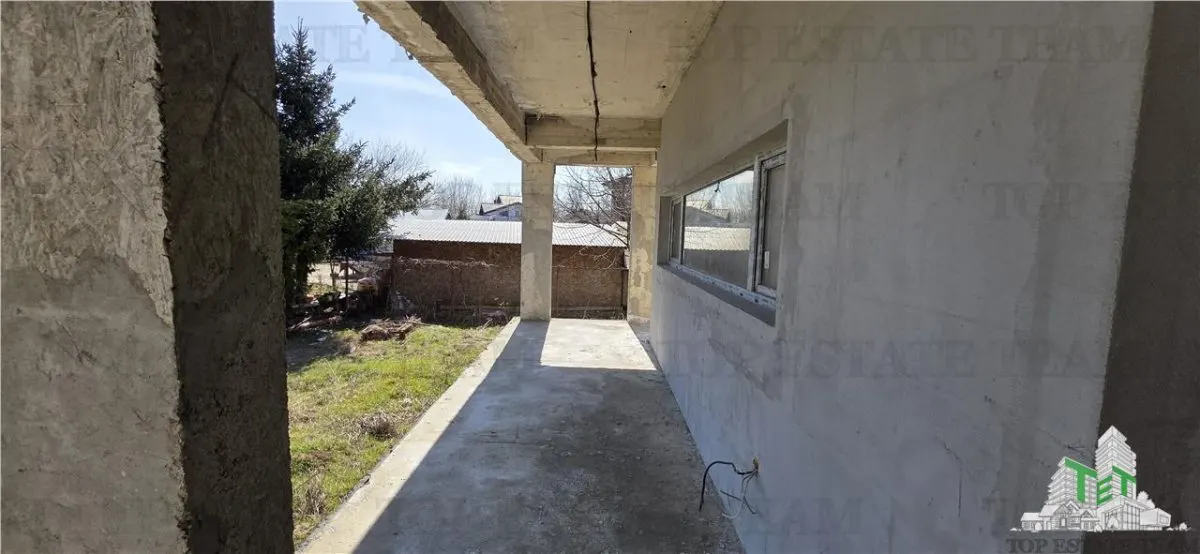 Domnesti - Oportunitate investitie/ Teren 1.643 mp + casa la gri 476mp/  pozitie excelenta - foto 4