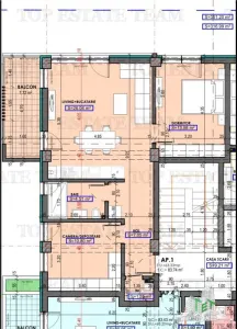 Apartament 3 camere in proiect nou - Bratianu Constanta - foto 2