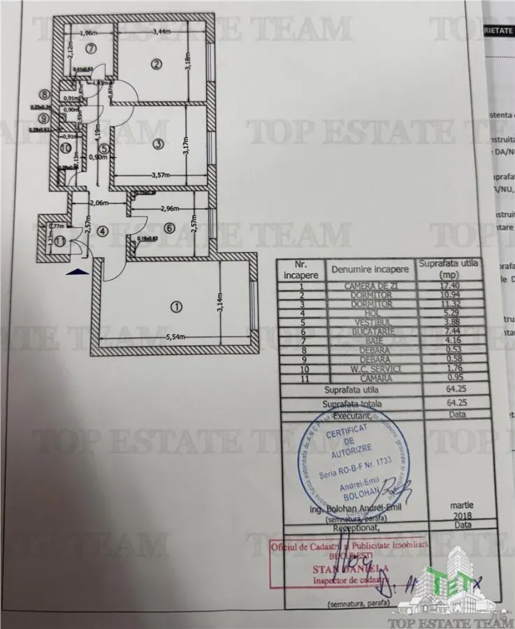 Apartament 3 Camere | 64 mp | Bloc 1986 | Rahova-Ferentari - foto 8