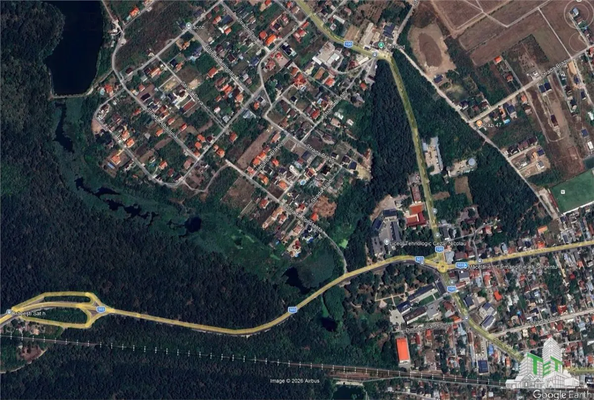 Vanzare teren intravilan construibil, Branesti-Ilfov, 12000 mp, ideal rezidenta sau investitie - foto 2