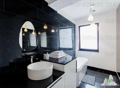 Apartament de lux cu 3 camere Ã®n Bucuresti | Parcul Herastrau | Parcare | Terasa | Marmura Carrara - foto 14