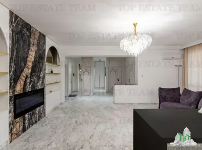 Apartament de lux cu 3 camere Ã®n Bucuresti | Parcul Herastrau | Parcare | Terasa | Marmura Carrara - foto 3