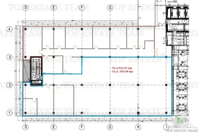 Spatiu de Birouri de 543 mp in Zona Baneasa - foto 5