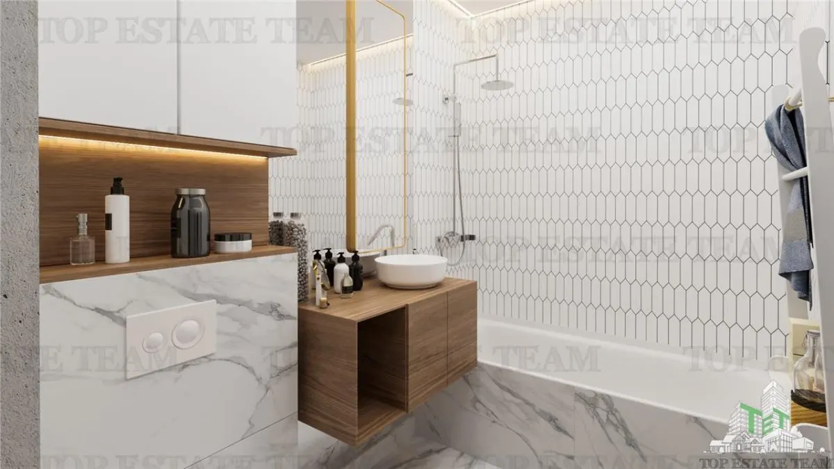 Apartament 2 camere intr-un bloc nou, modern, 62mp utili + balcon,  la 15 minute de Palatul Parlamentului. - foto 16