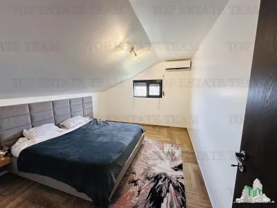 Vila individuala 300 mp construiti, 523 mp teren imprejmuit, strada privata, CHIAJNA - foto 17