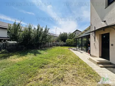 Vila individuala 300 mp construiti, 523 mp teren imprejmuit, strada privata, CHIAJNA - foto 4