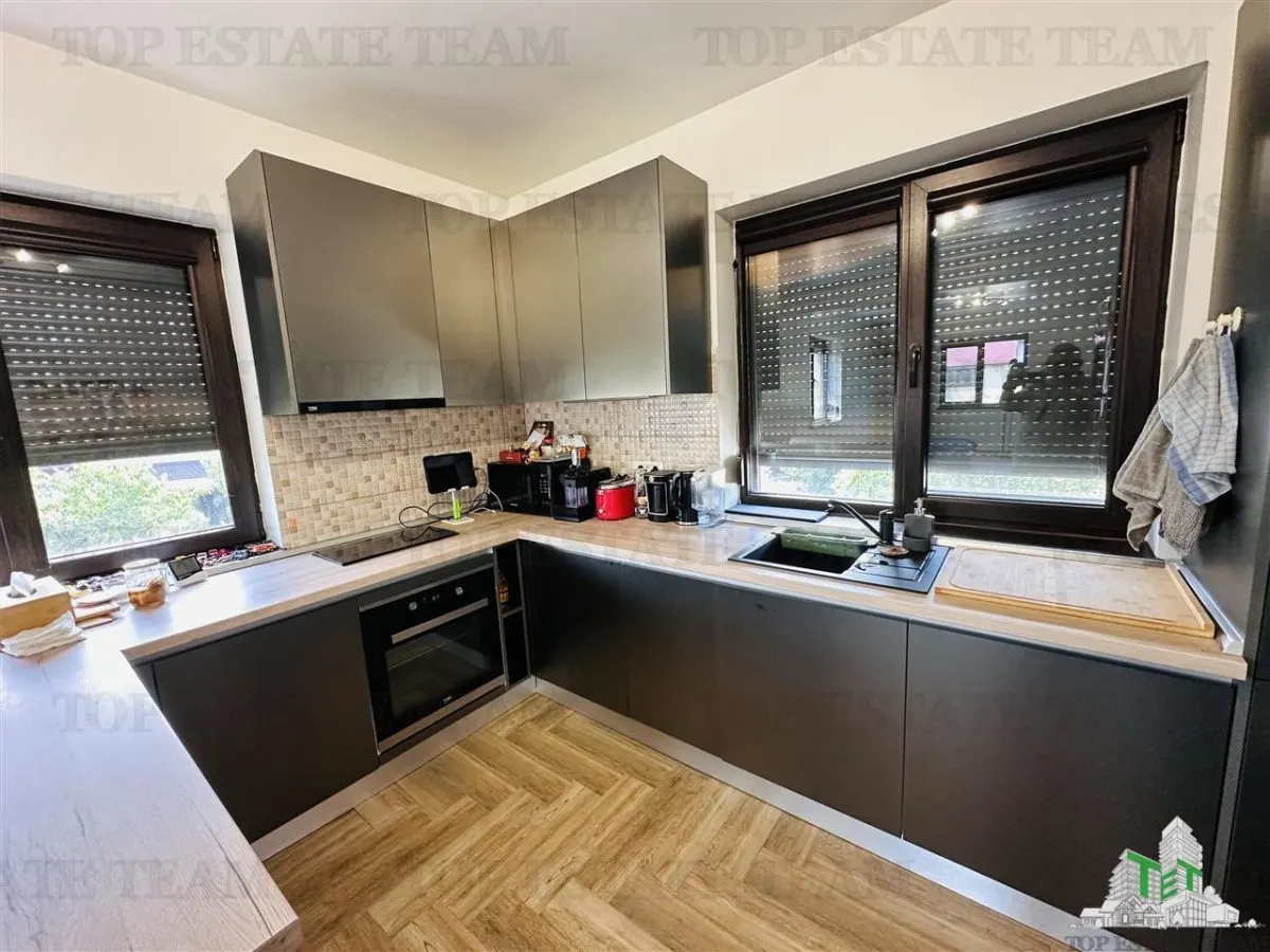 Vila individuala 300 mp construiti, 523 mp teren imprejmuit, strada privata, CHIAJNA - foto 10