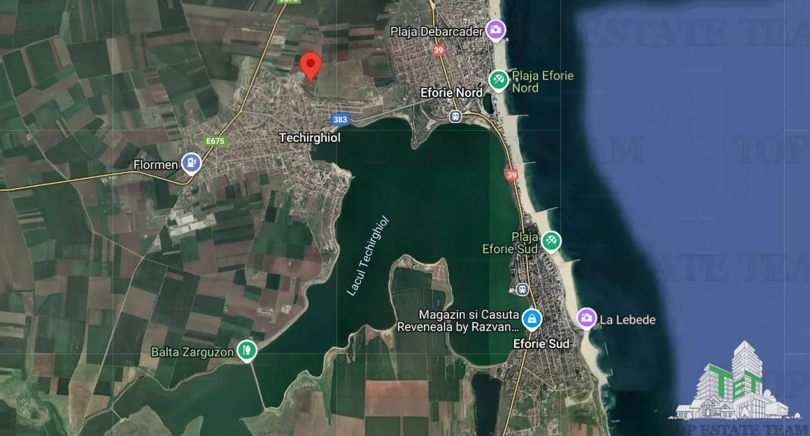 Teren extravilan de vanzare 5000 mp Techirghiol - Agigea cu potential de intrare in intravilan - foto 1