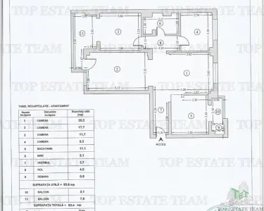 4 Camere | Victoriei | 2 x Balcon | 94 mp - foto 12
