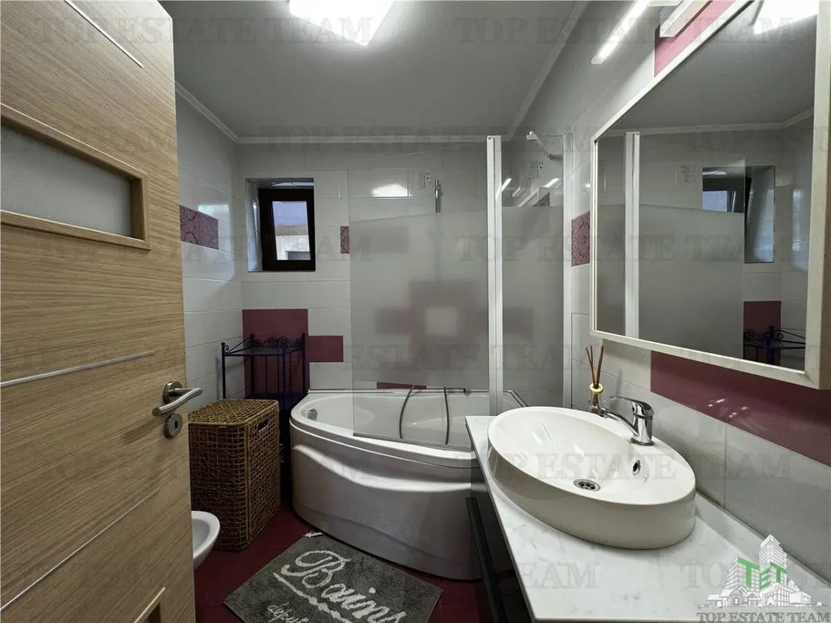 Duplex complet mobilat modern cu terasa si curte generoasa - foto 14