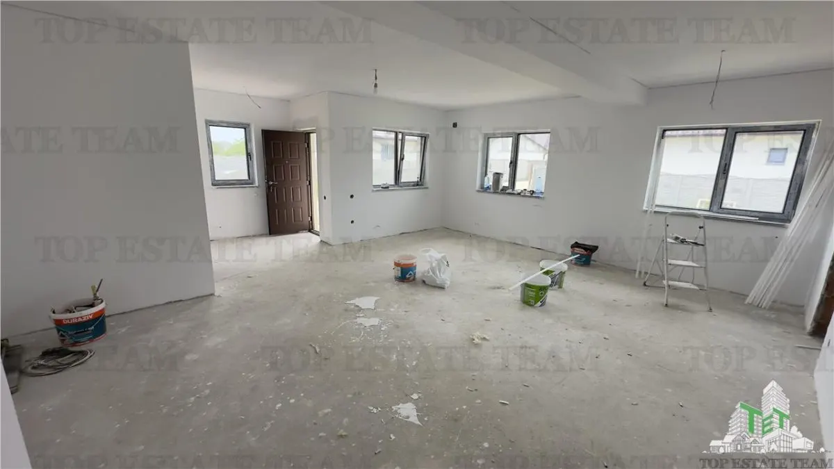 Casa individuala 4 camere pe parter, cu toate utilitatile si 400 mp de teren in Clinceni, posibilitate  rate la dezvoltator pe 10 ani - foto 18