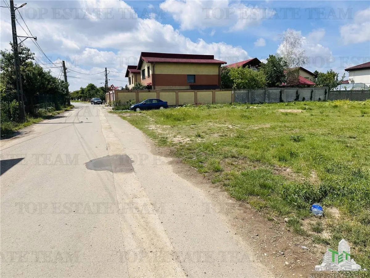 Teren intravilan 1.7 ha Dragomiresti Vale-Zurbaua, deschidere 34m la strada asfaltata, toate utilitatile, potential de dezvoltare rezidential - foto 1