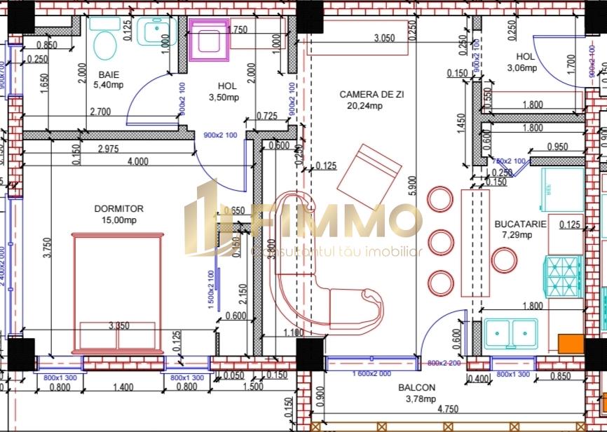 Apartament 2 cam | 58mp | Et 1 | Burdujeni-Sat | ID:1743 - foto 9