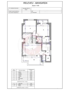 Calea Mosilor | Apartament 3 camere  in Vila | 105mp | B12520 - Bucuresti