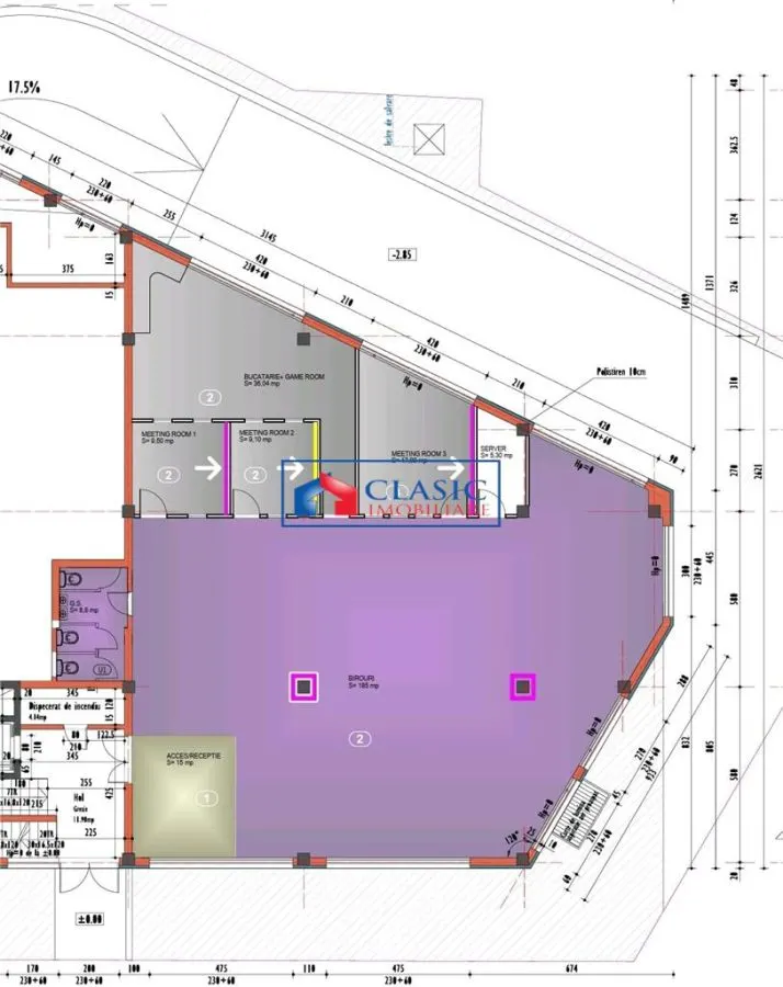 Inchiriere 270 mp spatiu birouri - clinica - showroom, locatie de exceptie zona Recuperare Zorilor, Cluj-Napoca - foto 1
