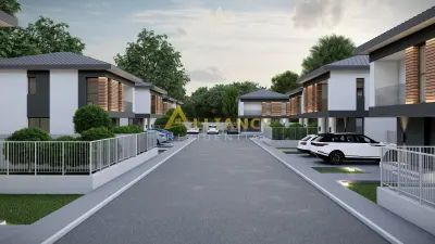 Ansamblu rezidential - 200m pana la statia de autobuz - strada asfaltata - foto 14